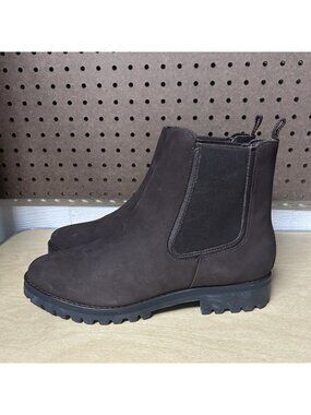 Thursday Everyday Chelsea Brown Suede Boots Handcrafted Men's Size 10